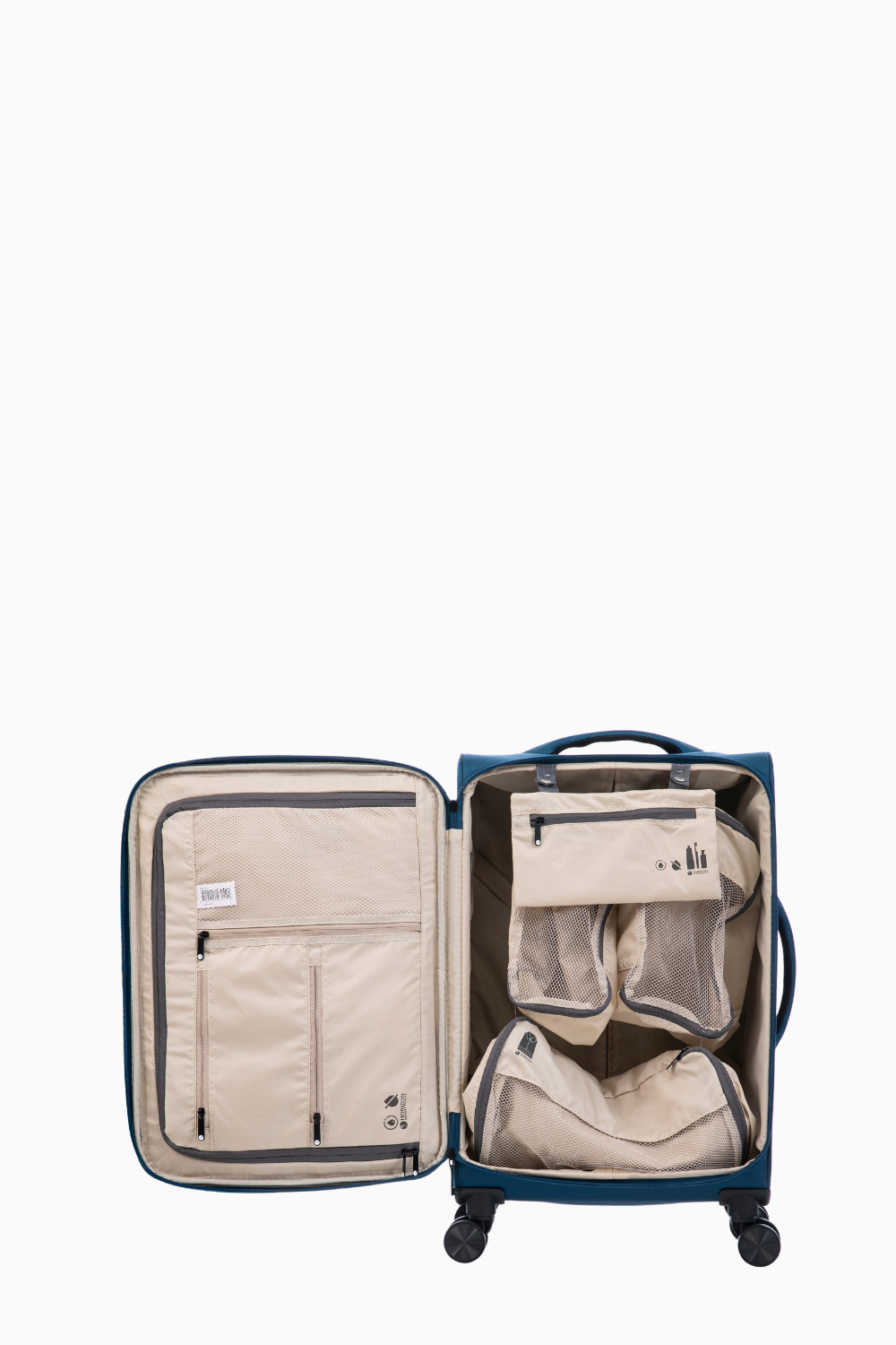 DRESSING - Valise Trolley (55 cm/65 cm/75 cm) - Polyester - Coloris au choix