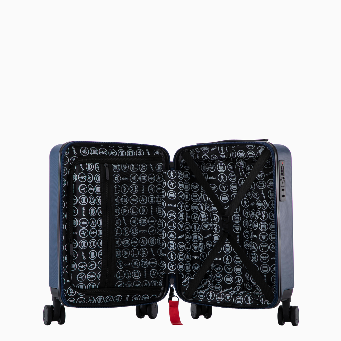 AERIAL FLEX - Valise underseat - Roues Détachables - ABS