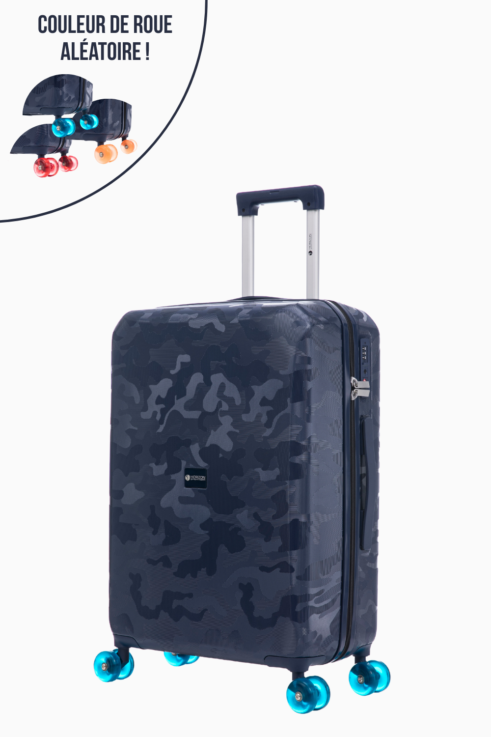 JET - Valise Trolley (55 cm/65 cm/75 cm) - ABS+PC Mixture - Coloris au choix