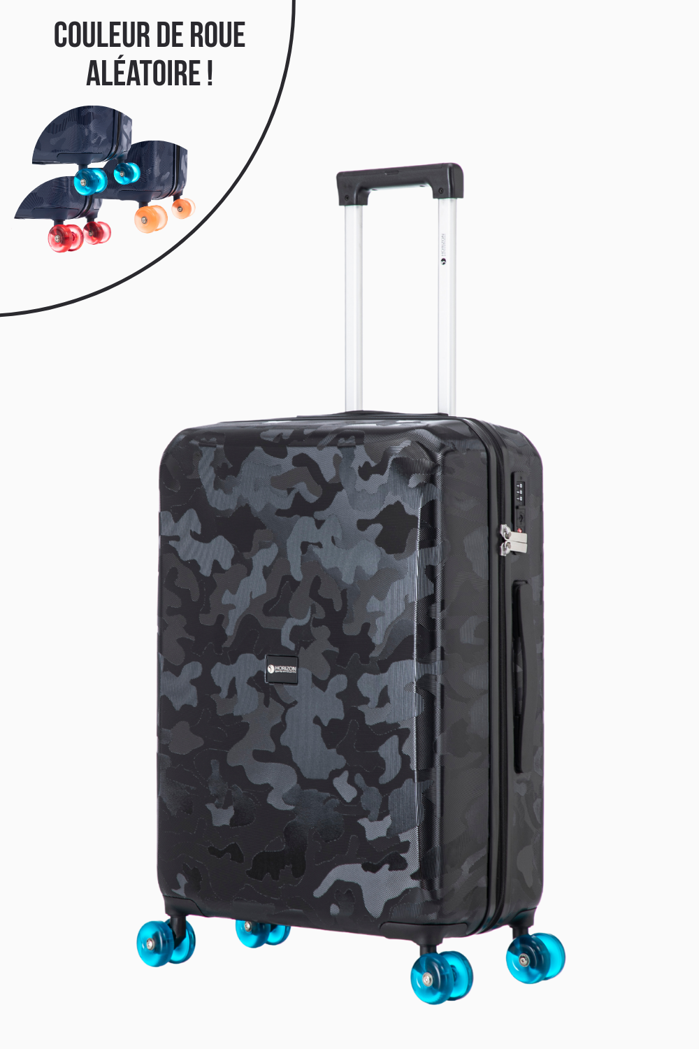 JET - Valise Trolley (55 cm/65 cm/75 cm) - ABS+PC Mixture - Coloris au choix