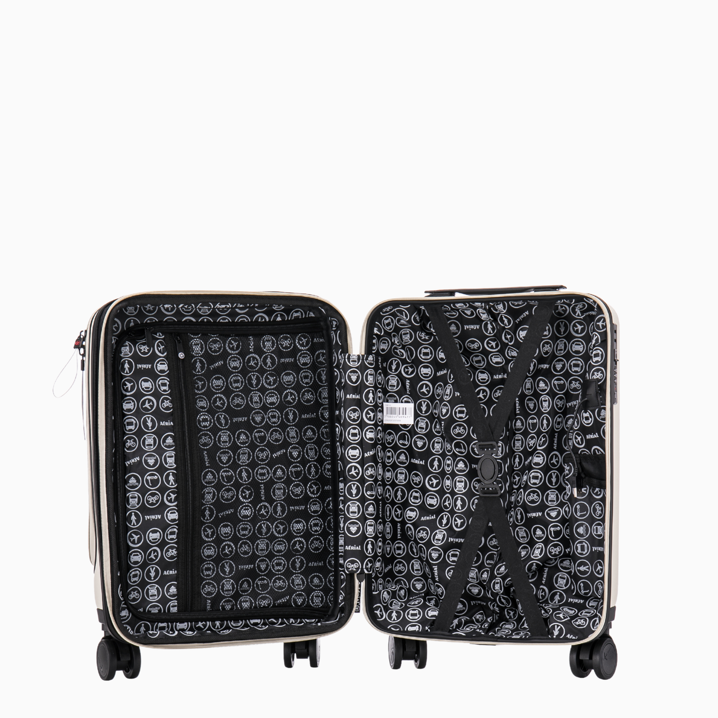 AERIAL MULTIMEDIA - Valise cabine 55cm - 100% ABS