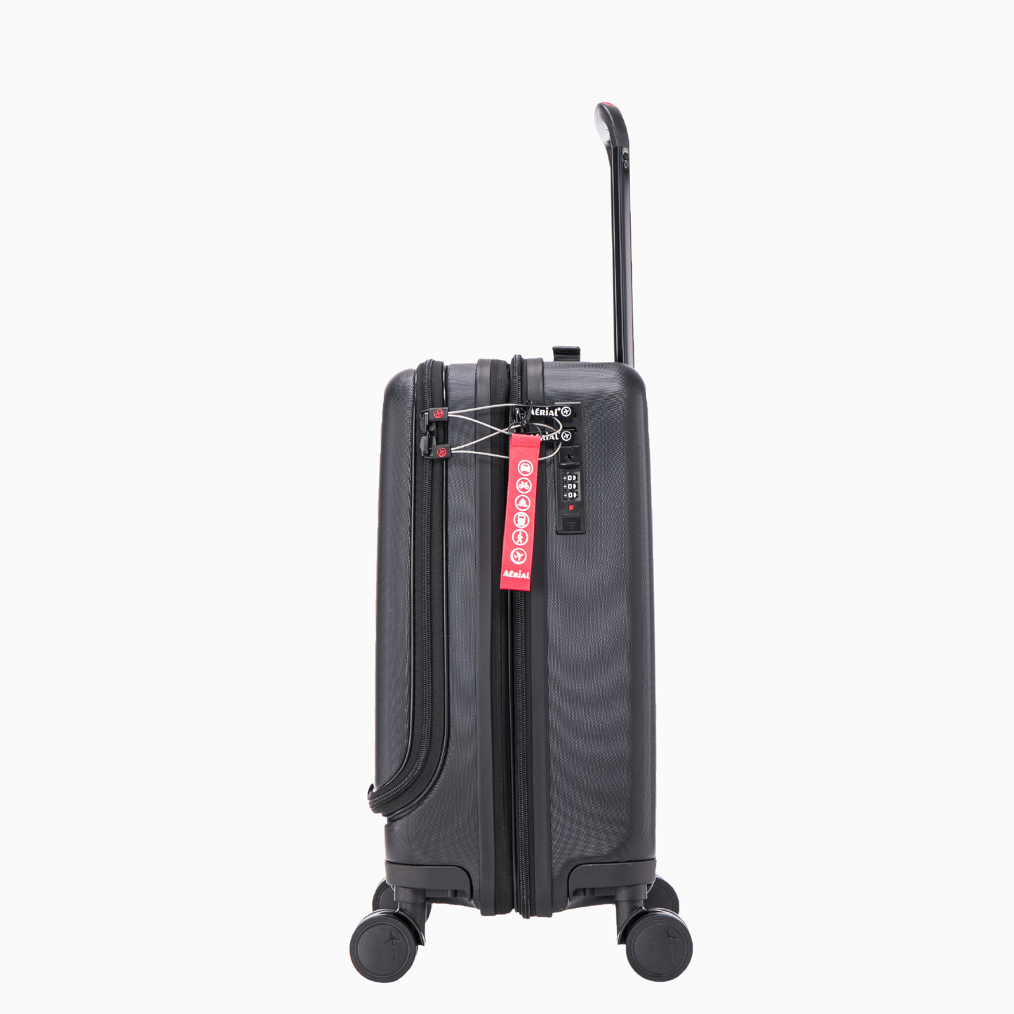 AERIAL MULTIMEDIA - Valise cabine 55cm - 100% ABS