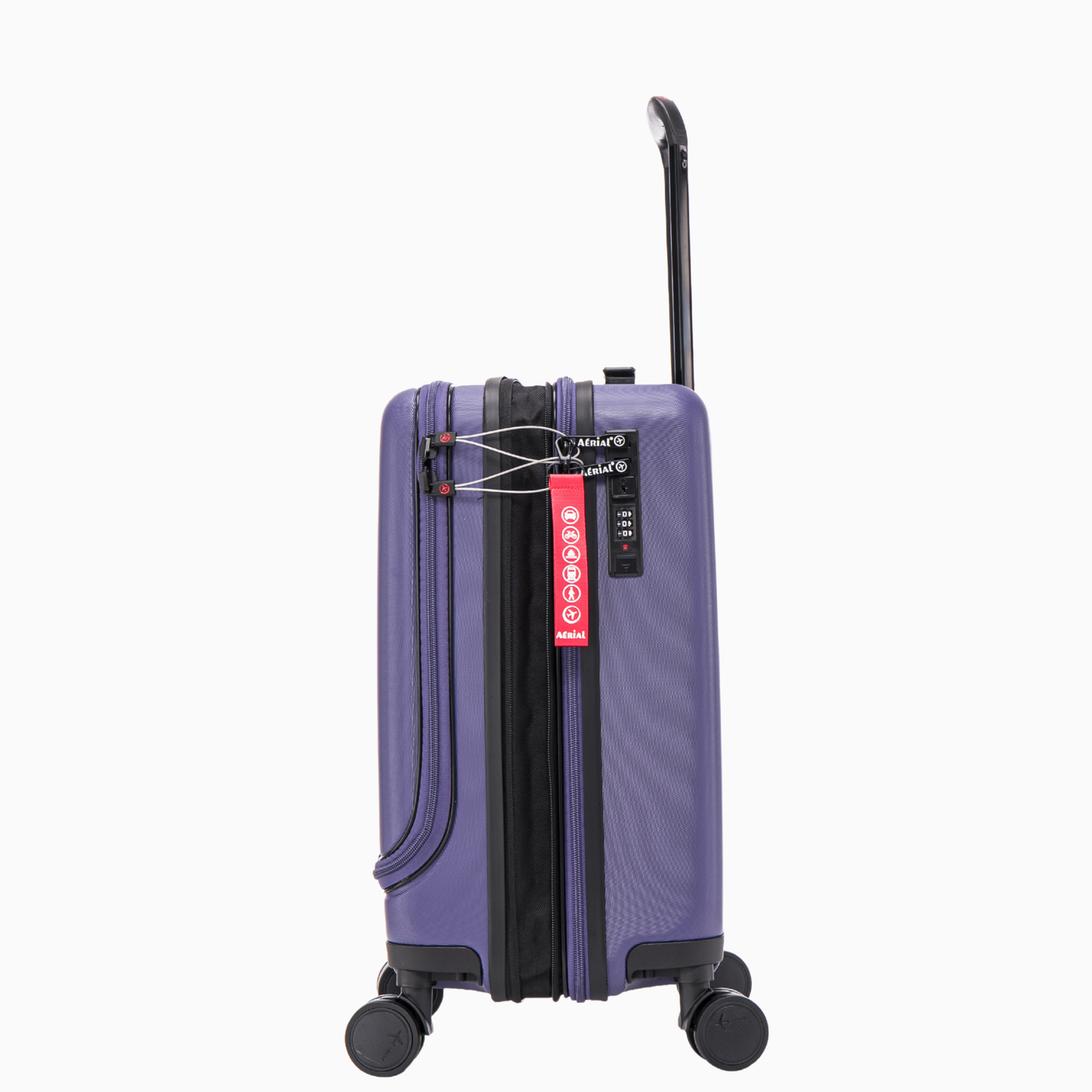 AERIAL MULTIMEDIA - Valise cabine 55cm - 100% ABS