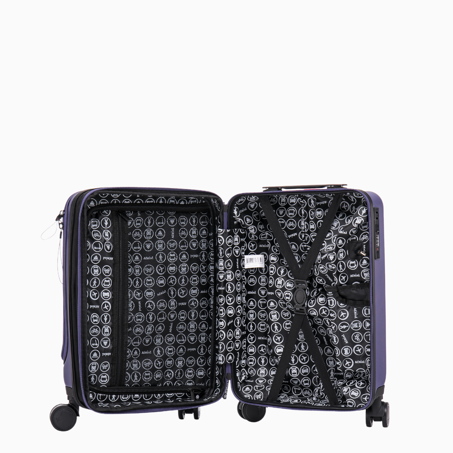 AERIAL MULTIMEDIA - Valise cabine 55cm - 100% ABS