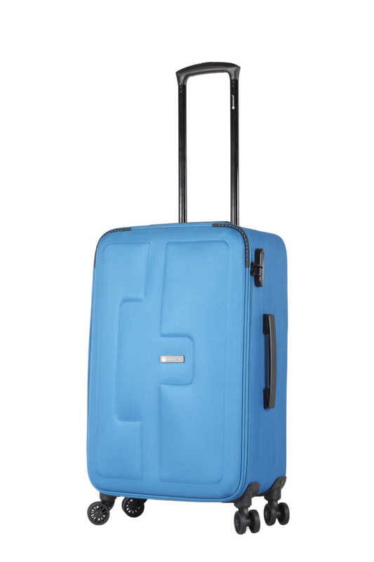 SHAPE - Valise trolley 55cm - Polyester twill - Rouge