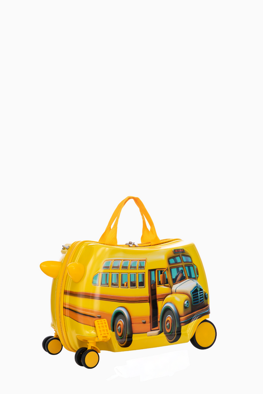 SMILE KIDS - Valise enfant à motif - ABS